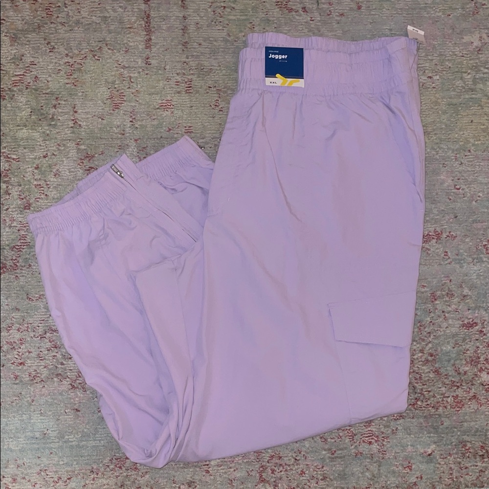 NWT Old Navy Women’s High Rise Joggers - Size XXL - Lilac 💜